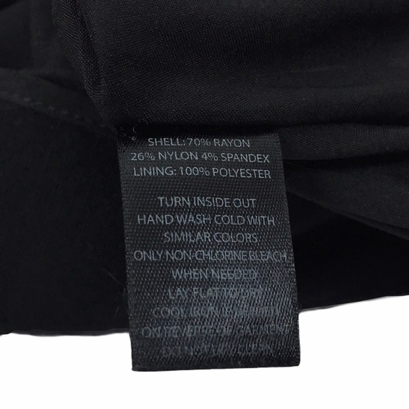 WHITE HOUSE BLACK MARKET Skirt Pencil Studs Ponte Minimalist Metallic Size 0 - Picture 7 of 10